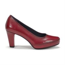 HIPSNAKE D5794SU:Bordeaux/Cuir/Cuir/Caoutchouc/Bordeaux