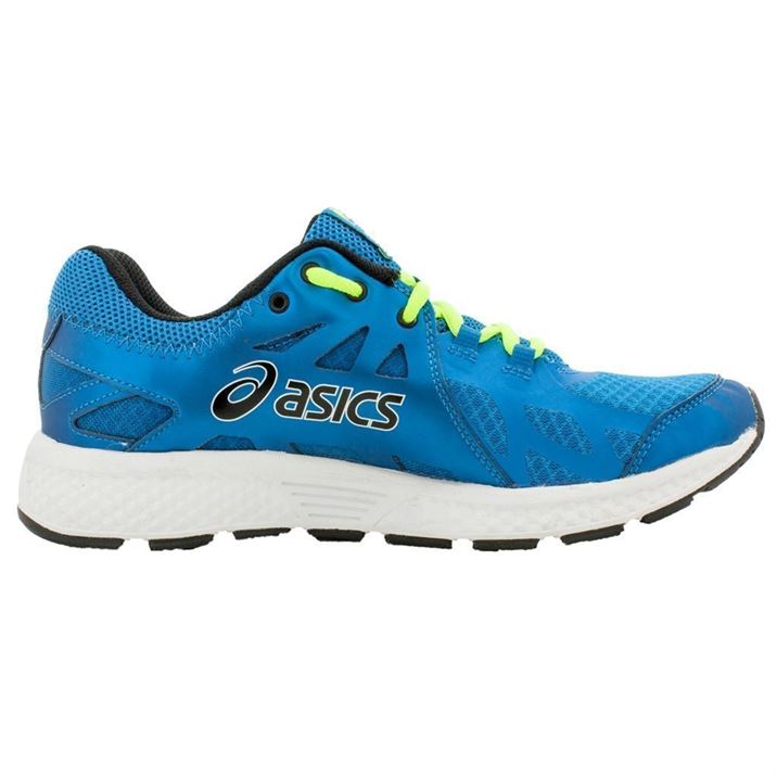 TENNIS ROMY GEL-DEFIANT:Bleu/Textile/Textile/Caoutchouc/Bleu