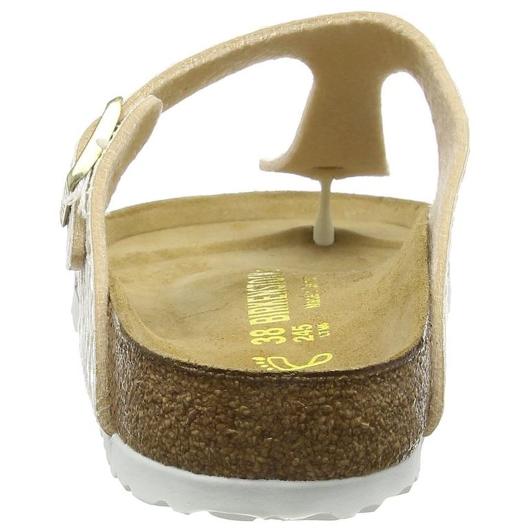 Gizeh washed sale metallic cream gold