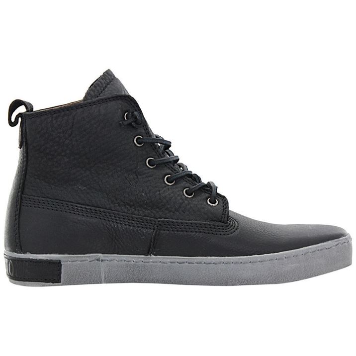 MID AM02:Noir/Cuir/Cuir/Caoutchouc/Noir