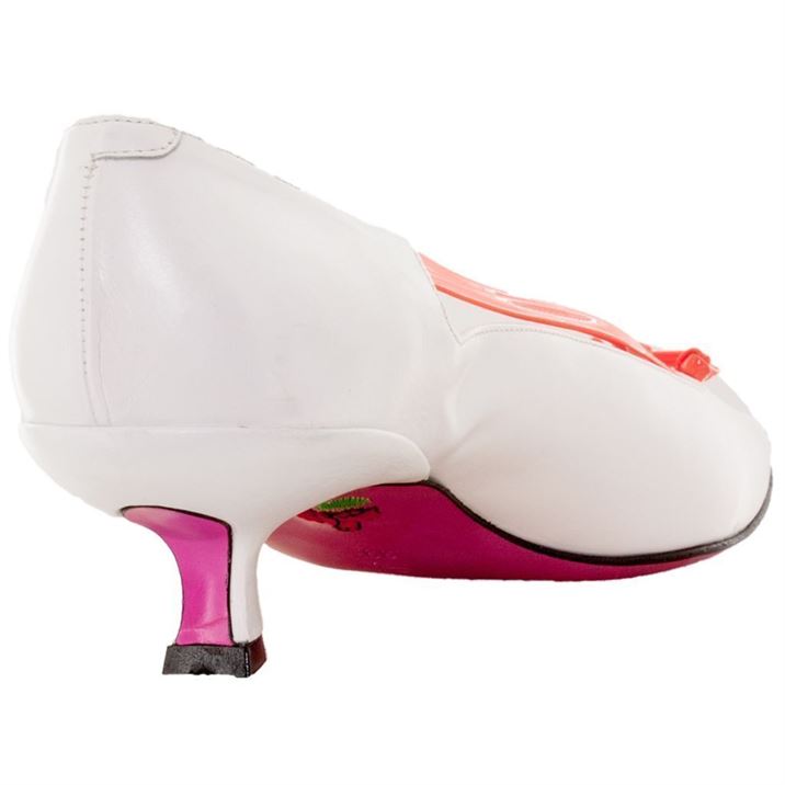 40711 PUNKY 4 TWIST:Blanc/Cuir/Cuir/Cuir/Blanc