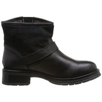 MALMO F YALA:Noir/Cuir/Cuir/Caoutchouc/Noir