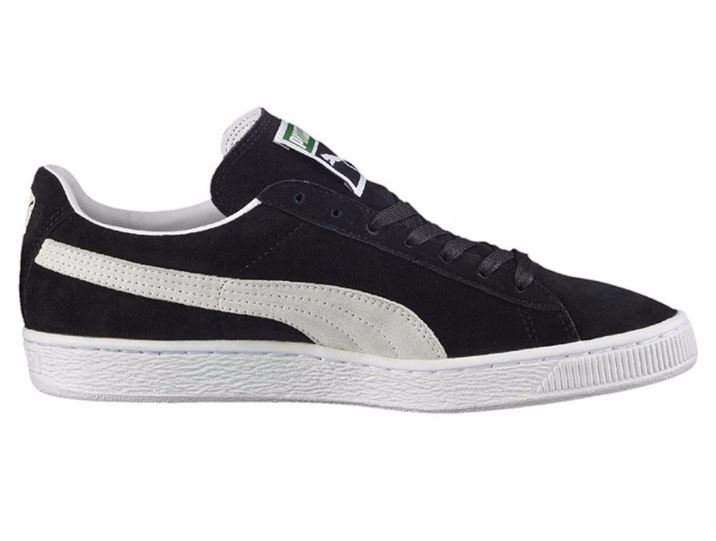 HADAMIA SUEDE CLASSIC +:Noir/Cuir/Textile/Elastomère/Noir