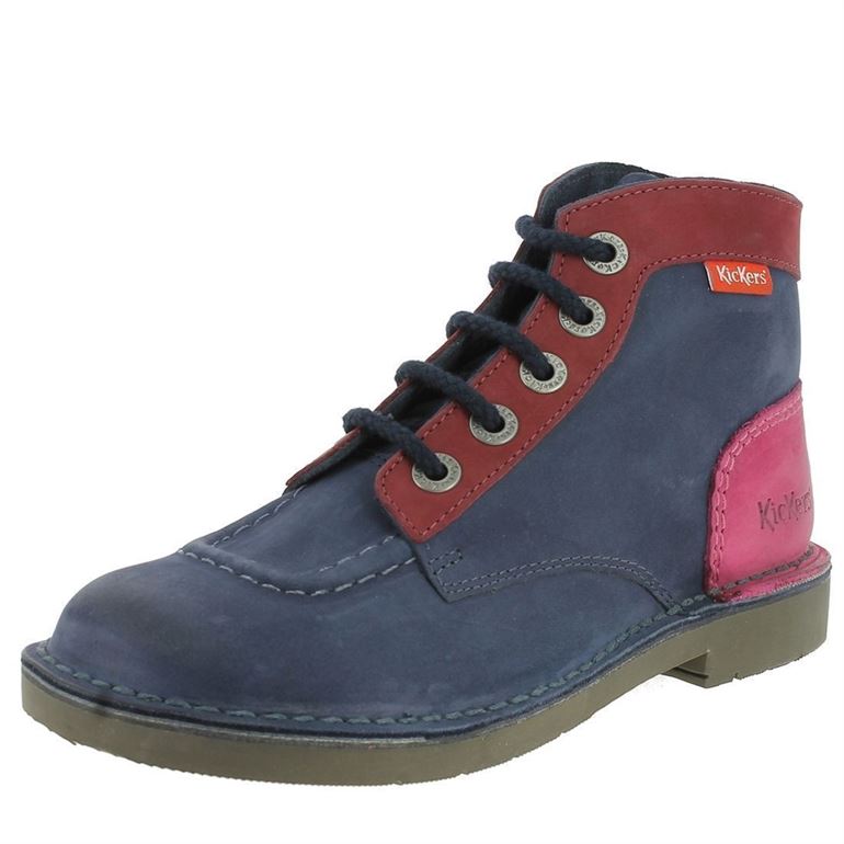 Kickers clearance femme bleu