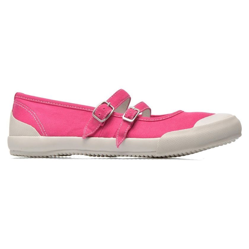 Ballerines et babies femme Tbs ballerines sport rouge VoShoes