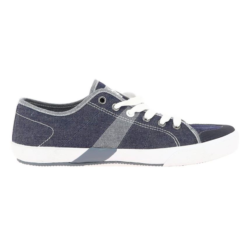 Baskets mode homme Tbs tennis jeans gris