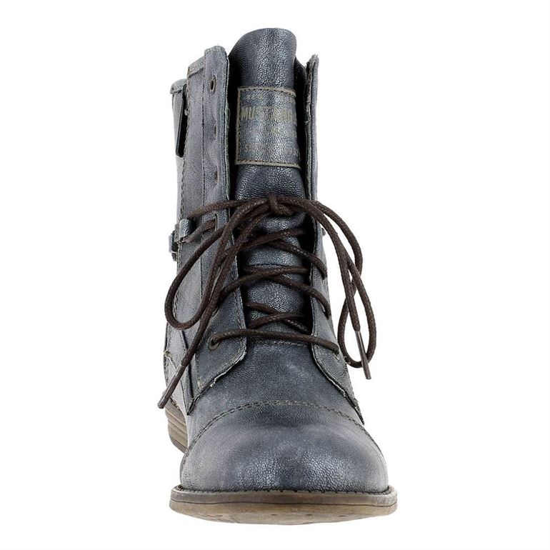 Bottes mustang bleu sales