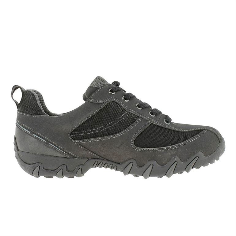 JAPAN S PF NEBA:Noir/Cuir, Synthétique/Textile/Synthétique/Noir
