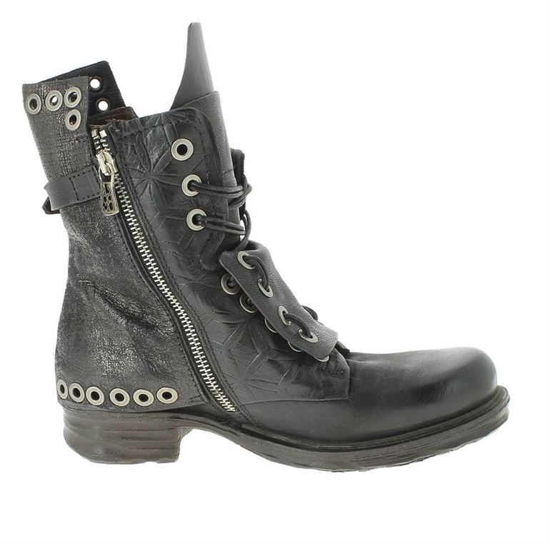 FLORA 259204-102:Noir/Cuir/Cuir/Synthétique/Noir
