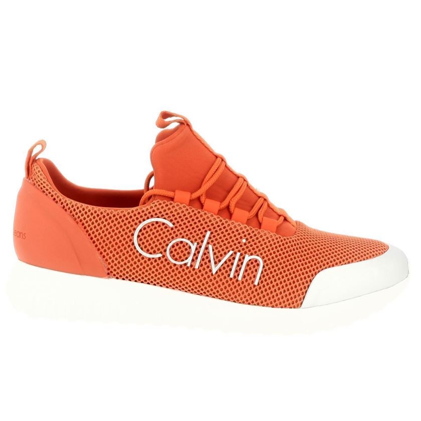 VOLT ONE W BIARRITZ RON:Orange/Textile/Textile/Caoutchouc/Orange