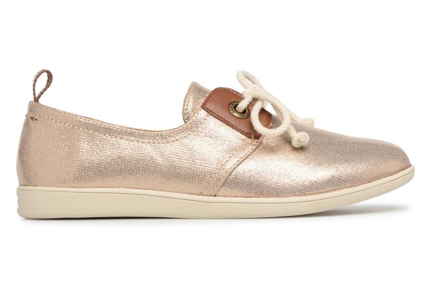 WEDGE PRINTED CO STONE 1 COMETT:Rose/Synthétique/Textile/Caoutchouc/Rose
