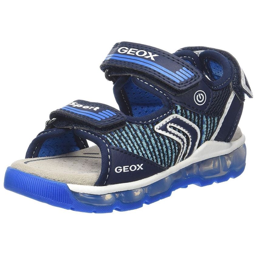 Sandales garcon Geox sandal android bleu VoShoes