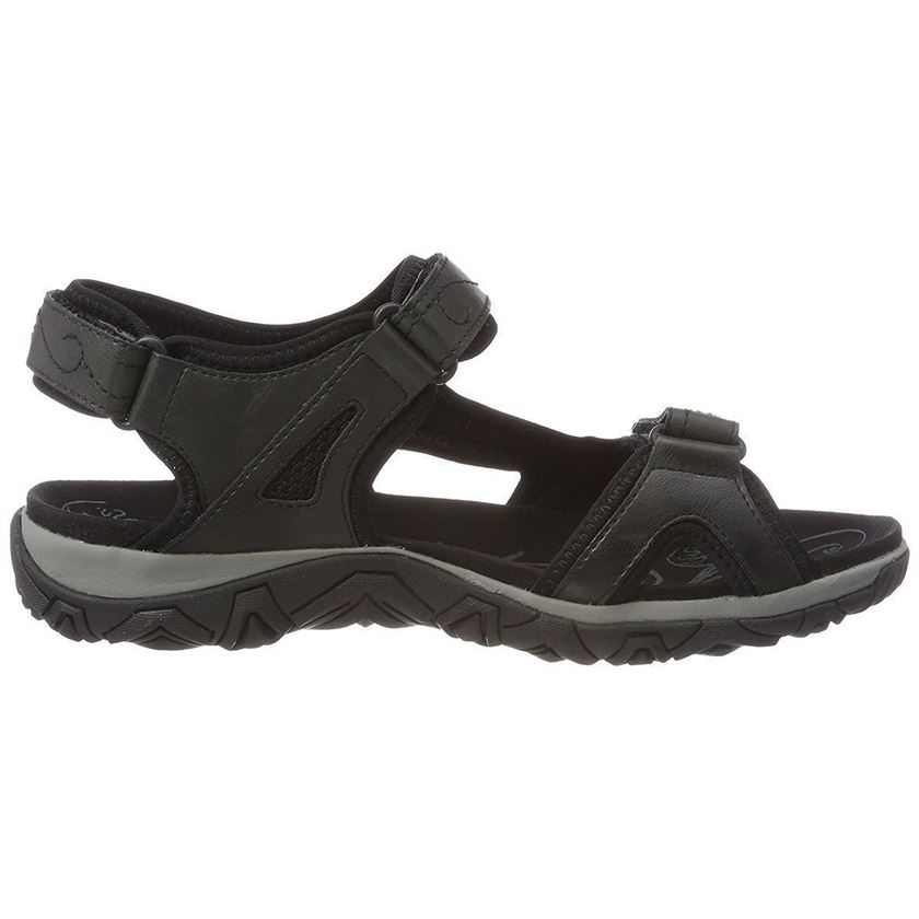 GEL QUANTUM 90 LARISA:Noir/Cuir/Textile/Synthétique/Noir