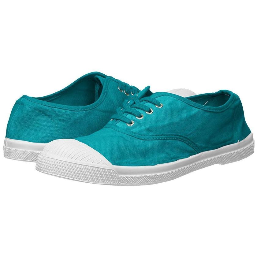Baskets mode femme Bensimon tennis f vert VoShoes