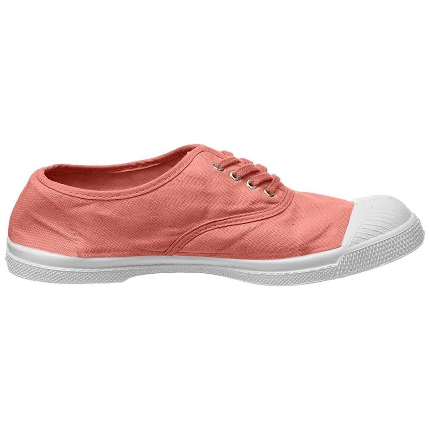 321707862100 TENNIS F:Rose/Textile/Textile/Caoutchouc/Vieux rose