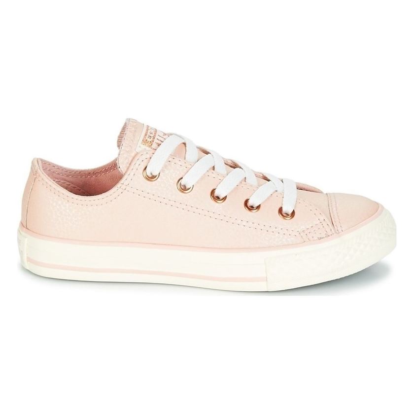 OCEAN CTAS OX:Rose/Cuir/Textile/Caoutchouc/Rose