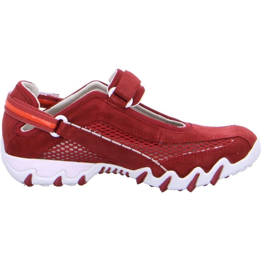 261231 NIRO:Rouge/Cuir/Cuir, Textile/Caoutchouc/Rouge