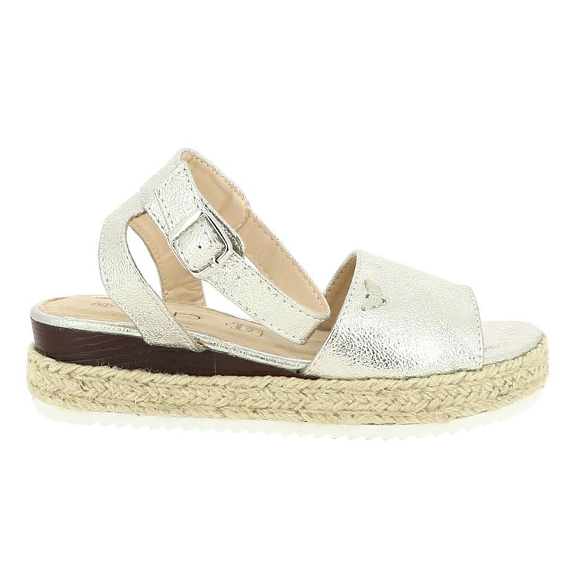 EDERLA LOW CUT LARA:Argent/Synthétique/Cuir/Synthétique/Argent