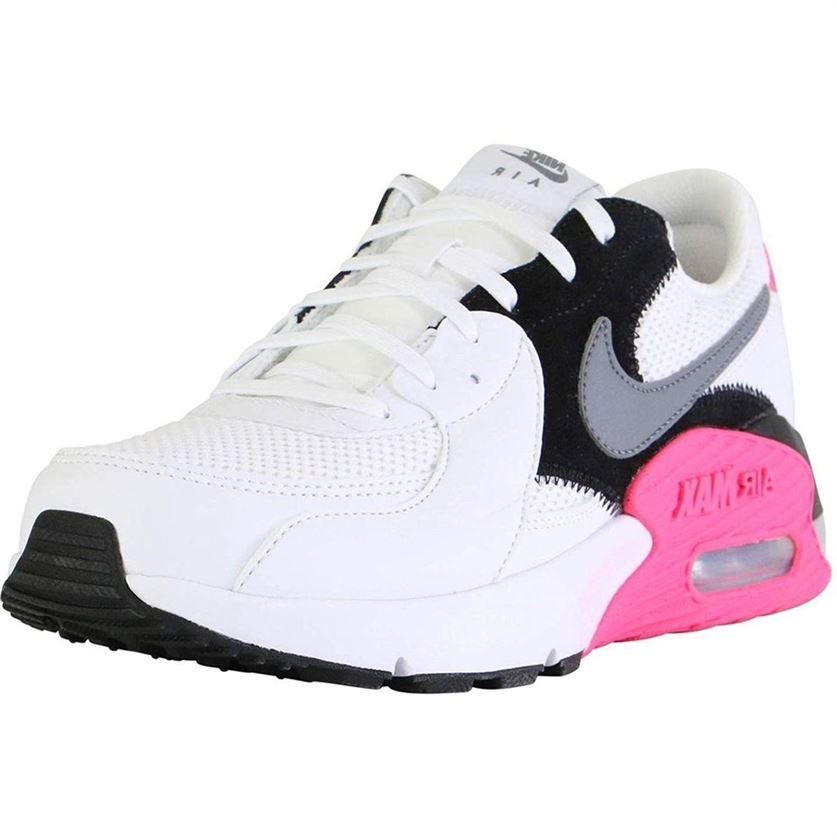 Baskets mode femme Nike air max excee blanc