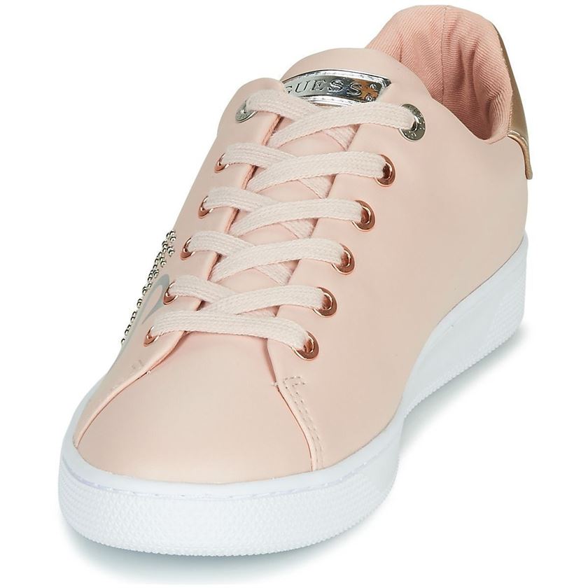 Basket Guess Nude Femme Rose - chaussures