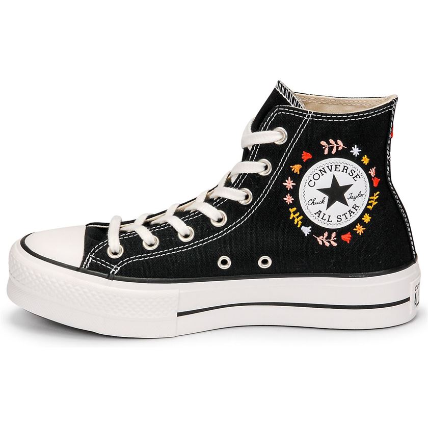 Baskets mode femme Converse chuck taylor all star lift noir