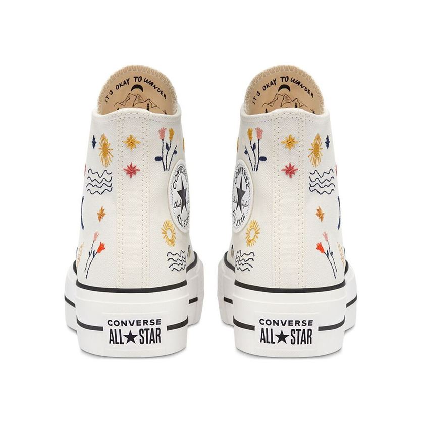 Baskets mode femme Converse chuck taylor all star lift blanc