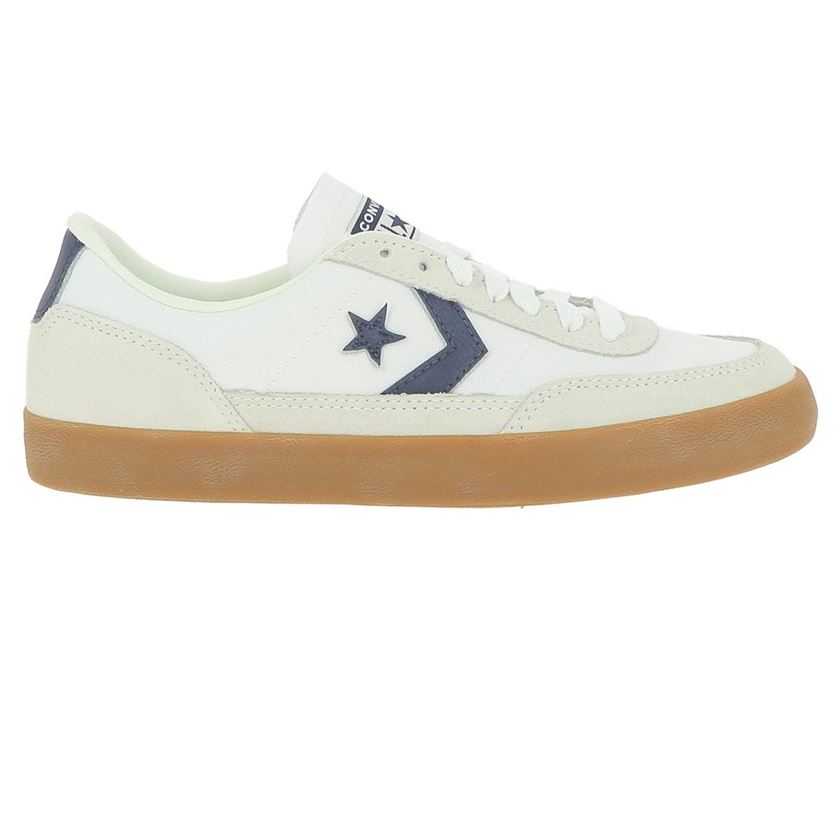 STONE 1 W OFFICE NET STAR OX:Blanc/Cuir, Textile/Textile/Caoutchouc/Blanc
