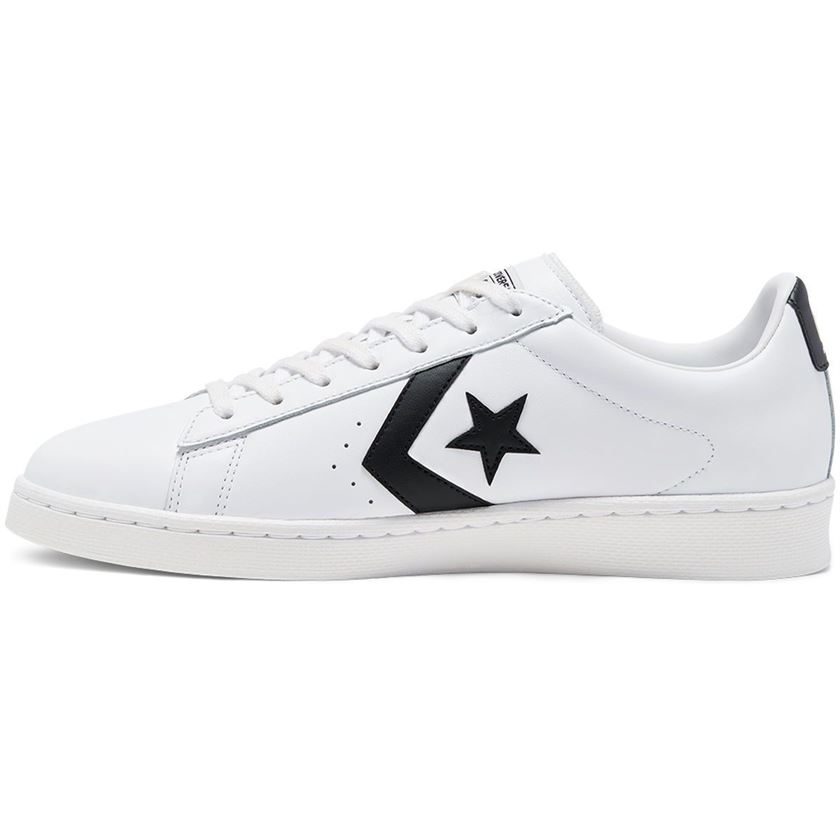 Baskets mode homme Converse pro leather blanc VoShoes