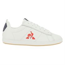 BANGKOK WOMAN COURT CLASSIC GS BBR:Blanc/Cuir/Textile/Caoutchouc/white