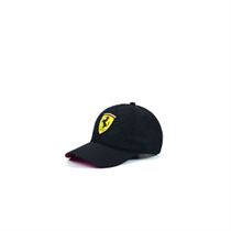 1445 FERRARI SF FW QUILT CAP:Noir/Textile/Textile/ND/Noir