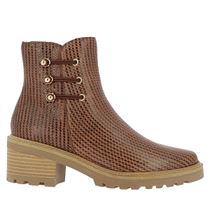 DORIAN M QUADRIL:Marron/Cuir/Cuir/Caoutchouc/tan