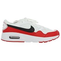 EDERLA LOW CUT AIR MAX SC GS:Blanc/Synthétique/Textile/Caoutchouc/Blanc/Rouge