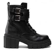 GRIZZLY FRANZL KAYLANASTIVALETTO BOOTI:Noir/Synthétique/Cuir, Textile/Caoutchouc/black