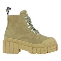 1141134 KROSS LOW BOOTS SUEDE:Beige/Cuir/Textile/Caoutchouc/Taupe