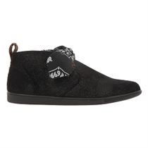 341-A3961-6900 STONE MID CUT W SPACY:Noir/Synthétique/Coton/Caoutchouc/Black