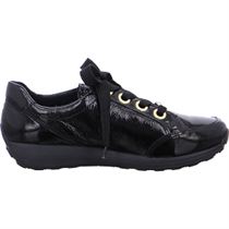 SUAPEL 367 1244587:Noir/Cuir/Textile/Caoutchouc/Black