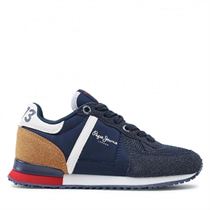 EDERLA LOW CUT SYDNEY COMBI BOY:Bleu/Synthétique/Textile/Caoutchouc/navy
