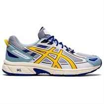 GEL VENTURE 9 WATERPROOF GEL VENTURE 6:Gris/Cuir/Textile/Caoutchouc/Jaune
