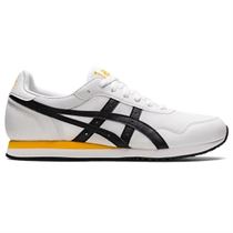 LARISA TIGER RUNNER:Blanc/Synthétique/Textile/Caoutchouc/Blanc/Noir