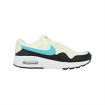 COURTSET AIR MAX SC:Blanc/Cuir, Synthétique/Textile/Caoutchouc/Turquoise