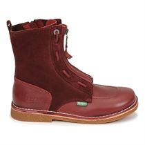 40709 MEETICKROCK:Bordeaux/Cuir/Cuir, Synthétique/Caoutchouc/Burgundy