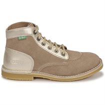 JASPER ORILEGEND:Beige/Nubuck/Cuir/Crêpe/beige/argent