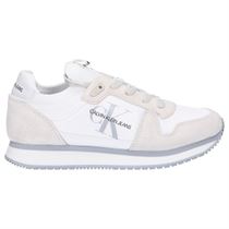 DIAMANTO RUNNER LACEUP SNEAKE:Blanc/Cuir, Synthétique/Textile/Caoutchouc/Bright white