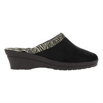 NIKE COURT VISIO LO 2465:Noir/Velours/Textile/Pu/Zebre
