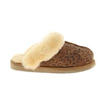 U370V1 JESSICA:Marron/Cuir/laine/Caoutchouc/leopard