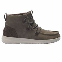 PAMPA M-JANE WASHED ELOISE:Marron/Cuir/laine/Eva/coffee