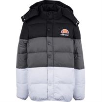 6985 DEXTER JACKET:Noir/Cuir/Textile/Synthétique/Black/White