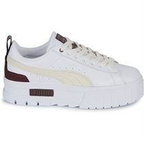 33625 MAYZE LUXE WNS:Blanc/Cuir/Textile/Caoutchouc/white