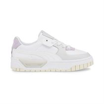 TENNIS ROMY CALI DREAM WNS:Blanc/Cuir, Synthétique/Textile/Caoutchouc/noir / rouge