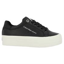 ALL STAR CTAS HI VULCANIZED FLATFORM:Noir/Cuir/Polyester/Caoutchouc/black